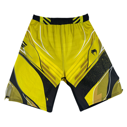 Viper Yellow MMA Fight Shorts – Speed & Dominance